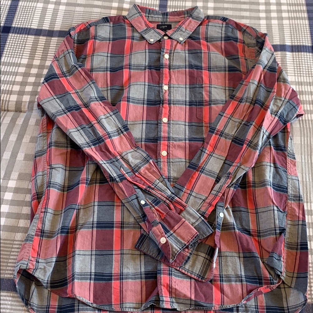 J. Crew Button Up Shirt XL